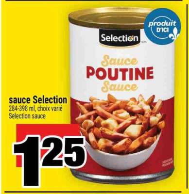 SAUCE SELECTION