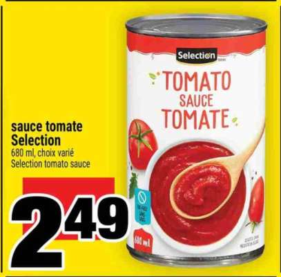 SAUCE TOMATE SELECTION