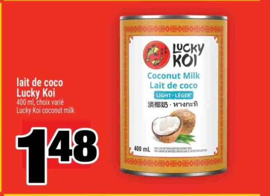 LAIT DE COCO LUCKY KOI