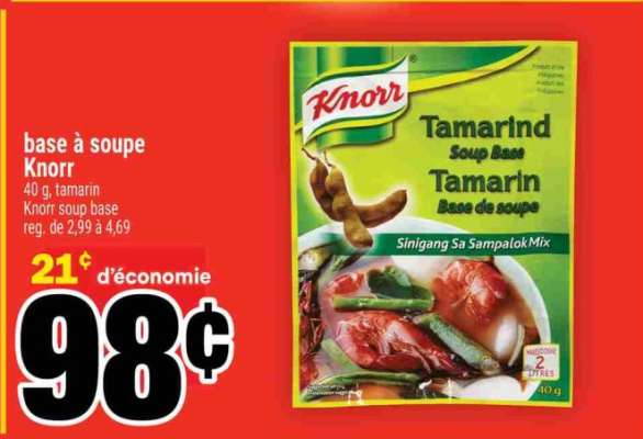 base à soupe Knorr