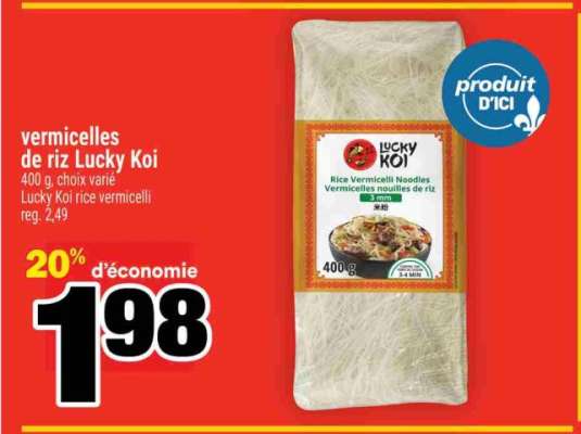 vermicelles de riz Lucky Koi
