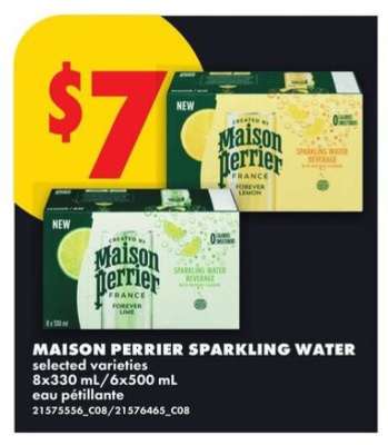 MAISON PERRIER SPARKLING WATER†