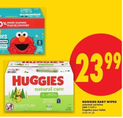 HUGGIES BABY WIPES