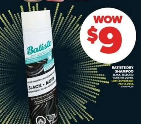 BATISTE DRY SHAMPOO