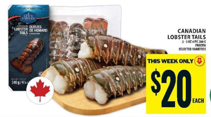 Canadian Lobster Tails