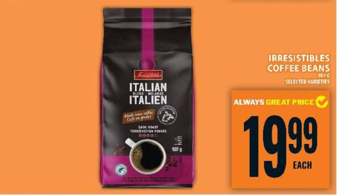 IRRESISTIBLES COFFEE BEANS