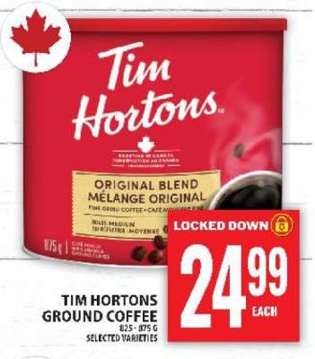 TIM HORTONS GROUND COFFEE