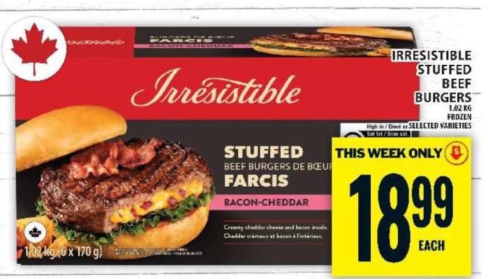 Irresistible Stuffed Beef Burgers