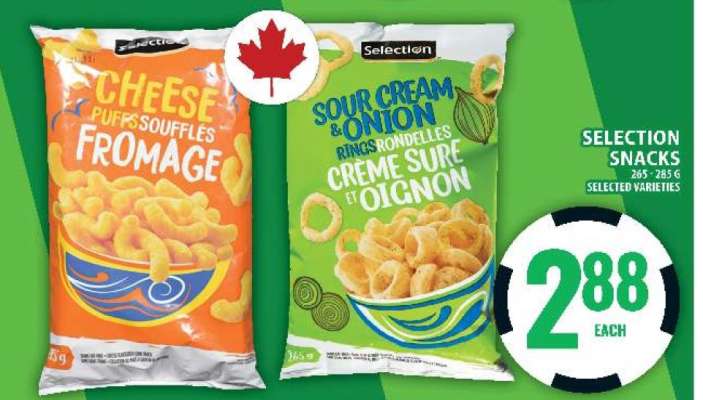 SELECTION SNACKS