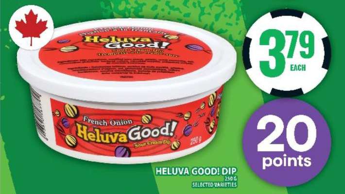 HELUVA GOOD! DIP