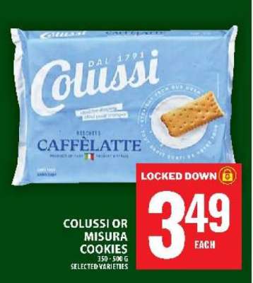 Colussi or Misura Cookies