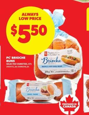 PC Brioche Buns