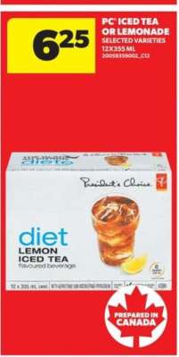 PC Iced Tea or Lemonade