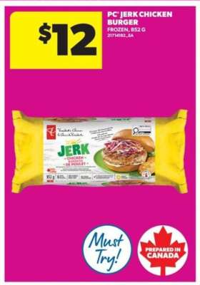PC Jerk Chicken Burger