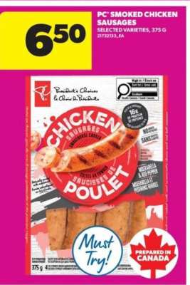 PC Smoked Chicken Sausages
