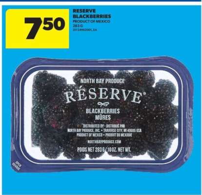 Reserve Blackberries