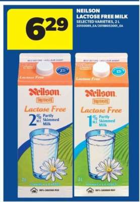 Neilson Lactose Free Milk