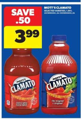 Mott's Clamato