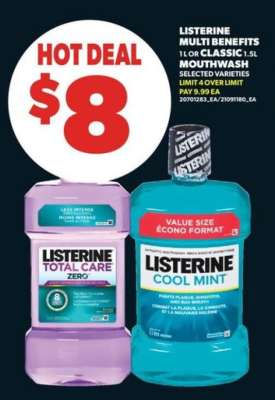 Listerine Multi-Benefits Mouthwash