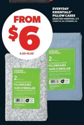 EVERYDAY ESSENTIALS™ Pillow Cases