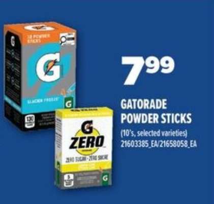 GATORADE Powder Sticks