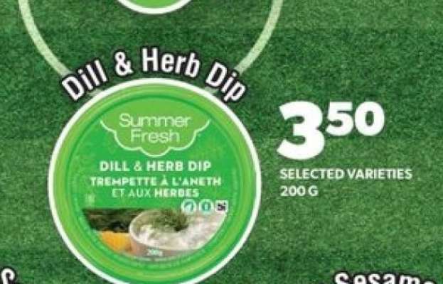 Summer Fresh Dill & Herb Dip