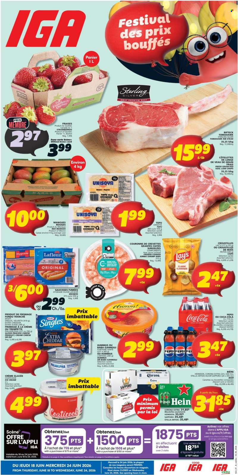 IGA Flyer - June 18, 2026 - June 24, 2026.