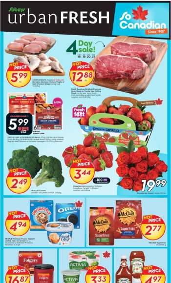 Sobeys Urban Fresh Flyer - June 18, 2026 - June 24, 2026.