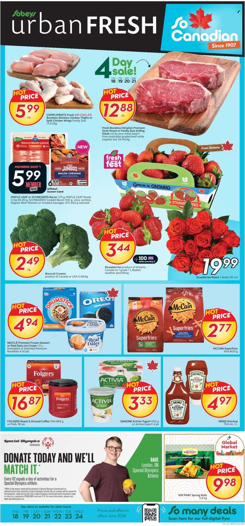 Sobeys Urban Fresh Flyer - June 18, 2026 - June 24, 2026.