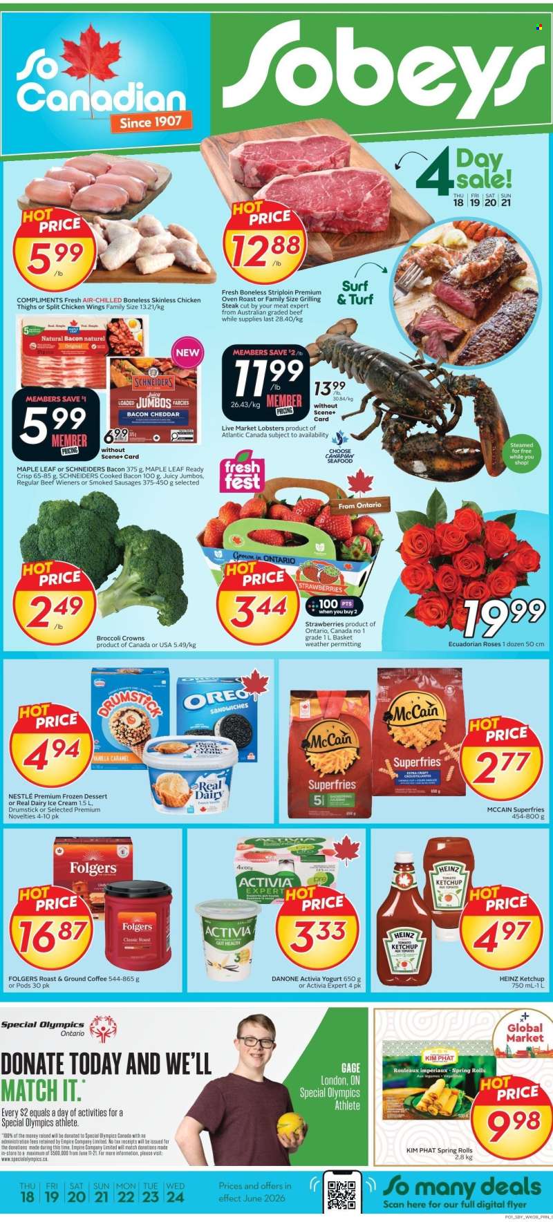 Sobeys Flyer - June 18, 2026 - June 24, 2026.