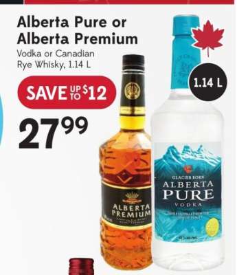 Alberta Pure or Alberta Premium
