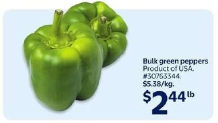 Bulk Green Peppers