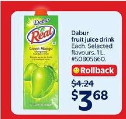 Dabur Real Green Mango Juice
