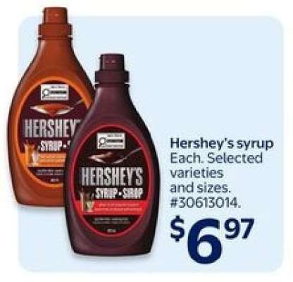 Hershey's syrup