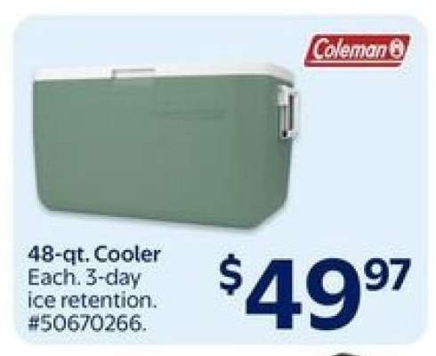 48-qt. cooler