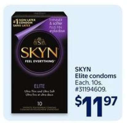 SKYN Elite condoms