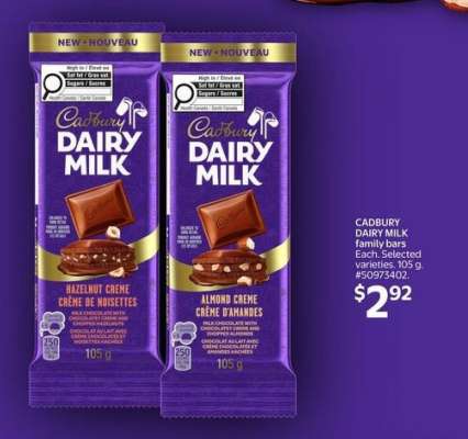 Cadbury Dairy Milk Family Bars