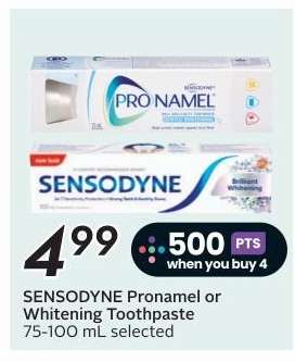SENSODYNE Pronamel or Whitening Toothpaste