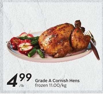 Grade A Cornish Hens