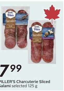 Piller's Charcuterie Sliced Salami