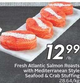 Fresh Atlantic Salmon Roasts
