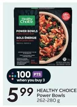 Healthy Choice Power Bowls