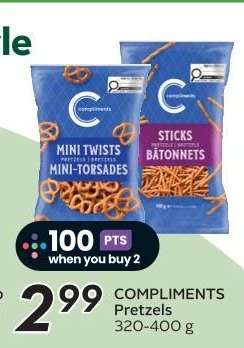 COMPLIMENTS Pretzels