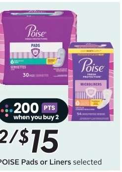 POISE Pads or Liners