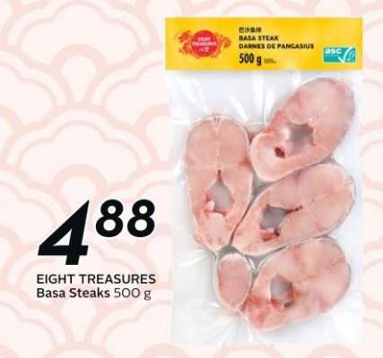 EIGHT TREASURES Basa Steaks 500g