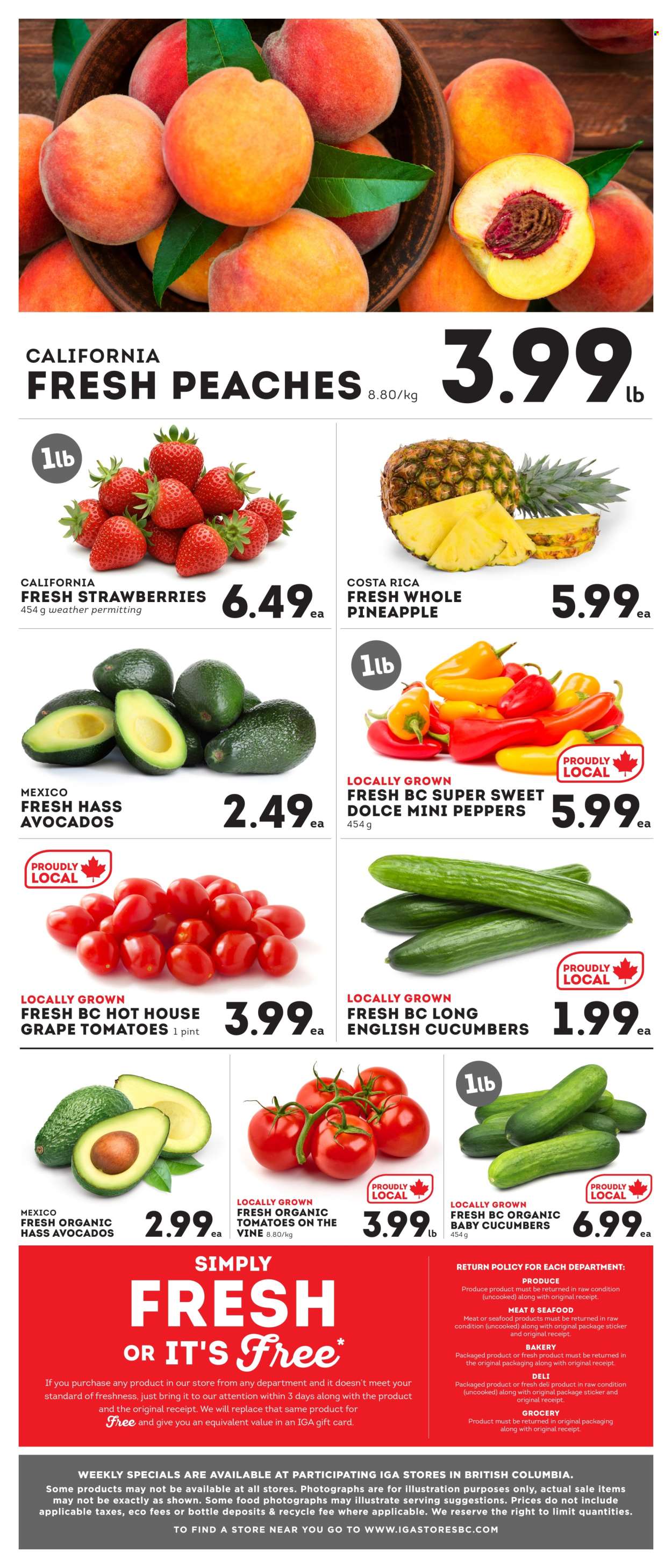IGA Simple Goodness flyer - June 19, 2026 - June 25, 2026. Page 6