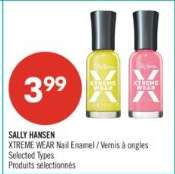 SALLY HANSEN XTREME WEAR NAIL ENAMEL