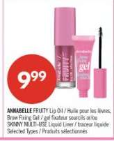 ANNABELLE FRUITY Lip Oil