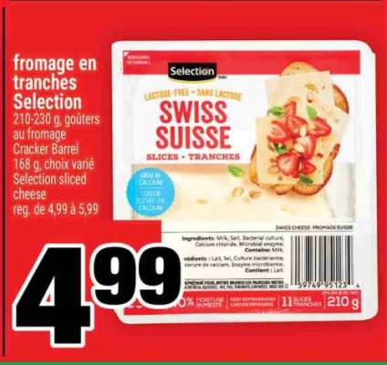 FROMAGE EN TRANCHES SELECTION