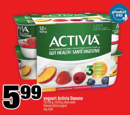 YOGOURT ACTIVIA DANONE
